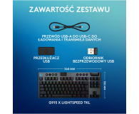 LOGITECH G915 X TKL Lightspeed Tactile czarny 920-012721 - 1276179 - zdjęcie 9